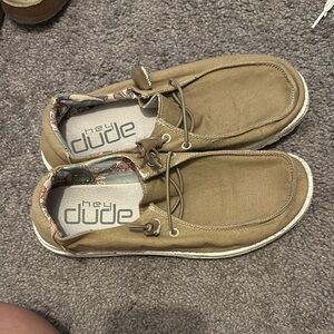 Hey Dude Tan Shoes
